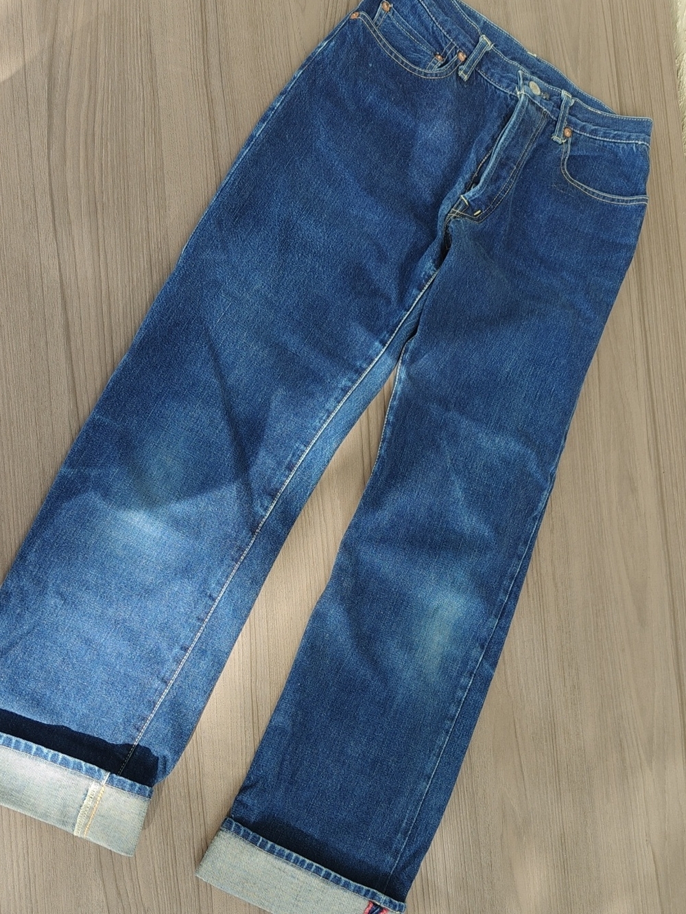 Japanese Denim Brand Okura Classic Blue Denim Jeans